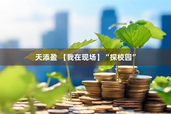 天添盈 【我在现场】“探校园”